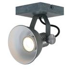Spot LED  Brooklyn Fer / Aluminium - 1 ampoule - Gris - Nb d'ampoules : 1