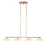 LED-hanglamp Monarch II glas / staal - Goud - Aantal lichtbronnen: 4