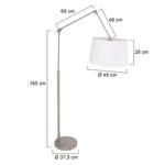 Lampadaire Gramineus XV Lin / Acier - 1 ampoule