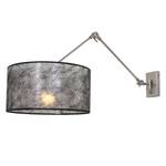 Wandlamp Gramineus IX textielmix / aluminium - 1 lichtbron