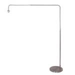 Lampadaire Gramineus XII Tissu mélangé / Aluminium - 1 ampoule