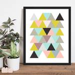 Bild The Colored Forest Buche massiv / Plexiglas - 42 x 52 cm