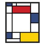 Tableau déco Yellow Hêtre massif / Plexiglas - 52 x 62 cm