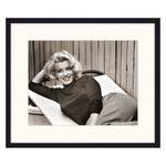 Tableau déco Marilyn Garden Shoot Hêtre massif / Plexiglas - 52 x 62 cm