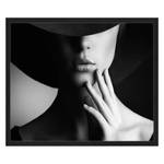 Bild Retro Woman Style Buche massiv / Plexiglas - 62 x 52 cm