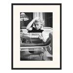 Afbeelding Marilyn Monroe II Massief beukenhout/plexiglas - 32 x 42 cm