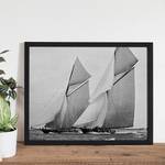 Bild Antique Sailing Boats Buche massiv / Plexiglas - 52 x 42 cm