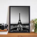 Afbeelding Eiffel Tower Massief beukenhout/plexiglas - 32 x 42 cm