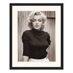 Bild Marilyn Monroe III Buche massiv / Plexiglas - 42 x 52 cm