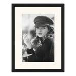Bild Kate Moss III Buche massiv / Plexiglas - 32 x 42 cm