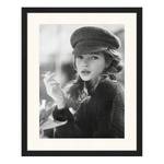 Bild Kate Moss III Buche massiv / Plexiglas - 42 x 52 cm