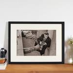 Bild James Dean Buche massiv / Plexiglas - 42 x 32 cm