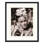 Afbeelding Frida Kahlo Massief beukenhout/plexiglas - 52 x 62 cm