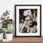 Tableau déco Frida Kahlo Hêtre massif / Plexiglas - 42 x 52 cm
