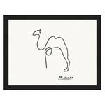 Afbeelding Camel Massief beukenhout/plexiglas - 42 x 32 cm