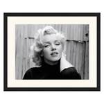 Afbeelding Marilyn Monroe I Massief beukenhout/plexiglas - 42 x 52 cm