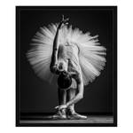 Bild Ballerina Buche massiv / Plexiglas - 52 x 62 cm