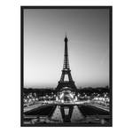 Afbeelding Eiffel Tower Massief beukenhout/plexiglas - 62 x 82 cm