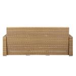 Loungesofa Calla Millor (3-Sitzer) Lloyd Loom - Braun-Beige