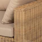 Canapé jardin Calla Millor (3 places) Lloyd Loom - Marron / Beige