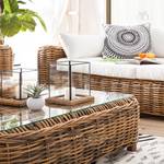 Loungetisch Calla Millor Polyrattan - Braun/Beige