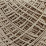 Pouf Rope II Laine / Polyester - Naturel