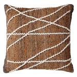 Coussin CUS-05 Laine / Coton - Marron