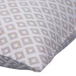 Kissenbezug T-Sandy Mosaik Webstoff - Creme - 45 x 45 cm