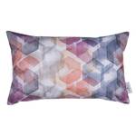 Housse de coussin T-Overlap Colors Tissu - Multicolore - 50 x 30 cm