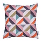 Housse de coussin T-Crazy Graphic Tissu - Multicolore - 40 x 40 cm