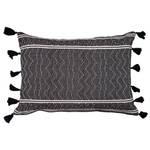 Housse de coussin T-Light Stripes Coton - Anthracite