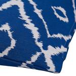 Housse de coussin T-Big Squares Tissu - Bleu foncé - 50 x 50 cm