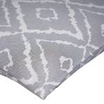 Housse de coussin T-Big Squares Tissu - Gris clair - 60 x 40 cm