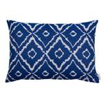 Housse de coussin T-Big Squares Tissu - Bleu foncé - 60 x 40 cm