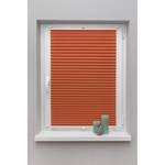 Store plissé Fyn Tissu - Orange - 110 x 130 cm