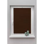 Plissee Klemmfix Fyn Webstoff - Braun - 60 x 220 cm