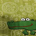 Kindervloerkleed Crocodile Geweven stof - groen - 133 x 200 cm