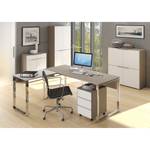 Bureau YES II Mat zandkleurig - Breedte: 150 cm