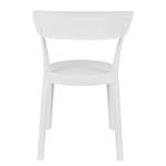 Chaises Helba I (lot de 2) Matière plastique - Blanc