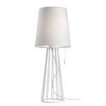 Tafellamp Mailand textielmix/ijzer - 1 lichtbron