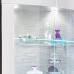 Vitrine Mury Blanc brillant / Anthracite