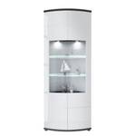 Vitrine Mury Blanc brillant / Anthracite