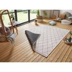 In-/Outdoorteppich Daisy Polypropylen - Creme / Anthrazit - 120 x 170 cm