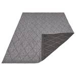 In-/Outdoorteppich Daisy Polypropylen - Grau / Schwarz - 200 x 290 cm