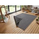 In-/Outdoorteppich Delilia Polypropylen - Grau / Schwarz - 200 x 290 cm