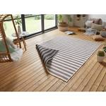 In-/Outdoorteppich Delilia Polypropylen - Creme / Anthrazit - 80 x 150 cm