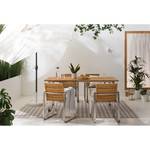 In-/Outdoorteppich Delilia Polypropylen - Creme / Grau - 200 x 290 cm