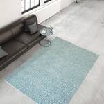 Tapis en laine Aperitif 410 Coton - Bleu - 230 x 160 cm