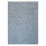 Tapis en laine Aperitif 410 Coton - Bleu - 230 x 160 cm