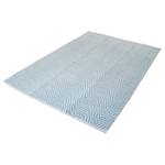 Tapis en laine Aperitif 410 Coton - Turquoise - 150 x 80 cm